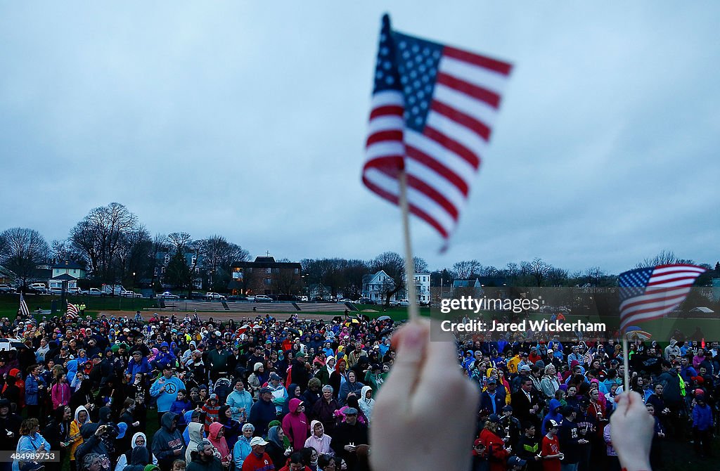 Boston Commemorates One-Year Anniversary Of Marathon Terror Bombings