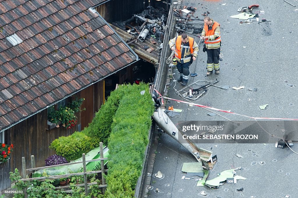 SWITZERLAND-PLANE-ACCIDENT