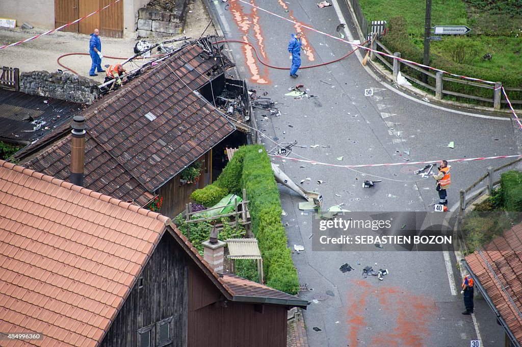 SWITZERLAND-PLANE-ACCIDENT