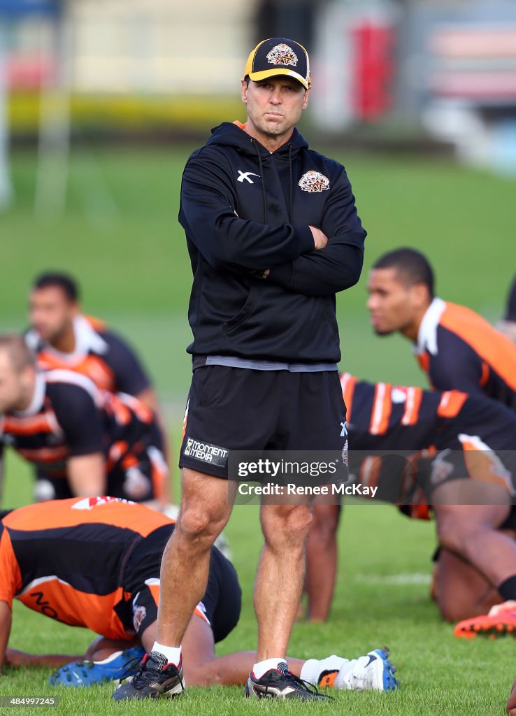 Wests Tigers Training Session