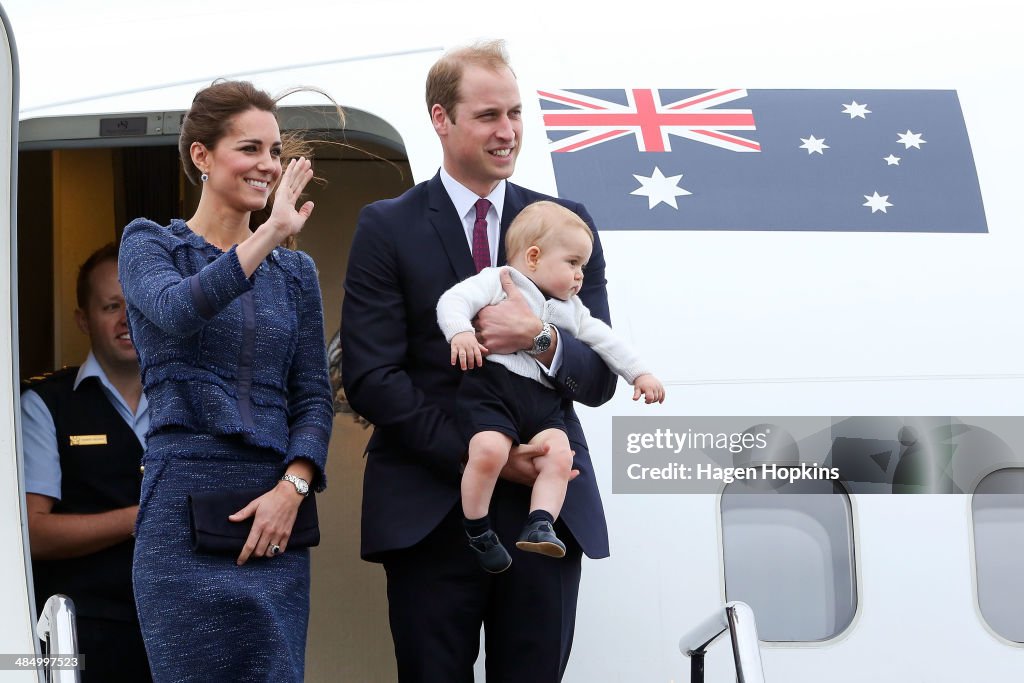 The Duke And Duchess Of Cambridge Tour Australia And New Zealand - Day 10