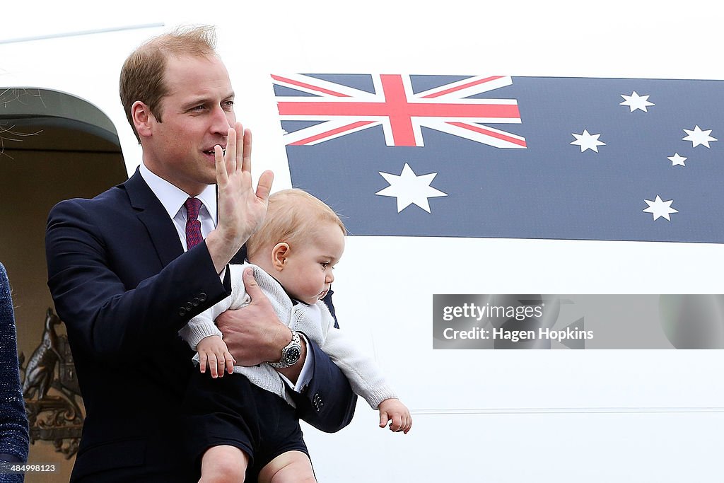 The Duke And Duchess Of Cambridge Tour Australia And New Zealand - Day 10