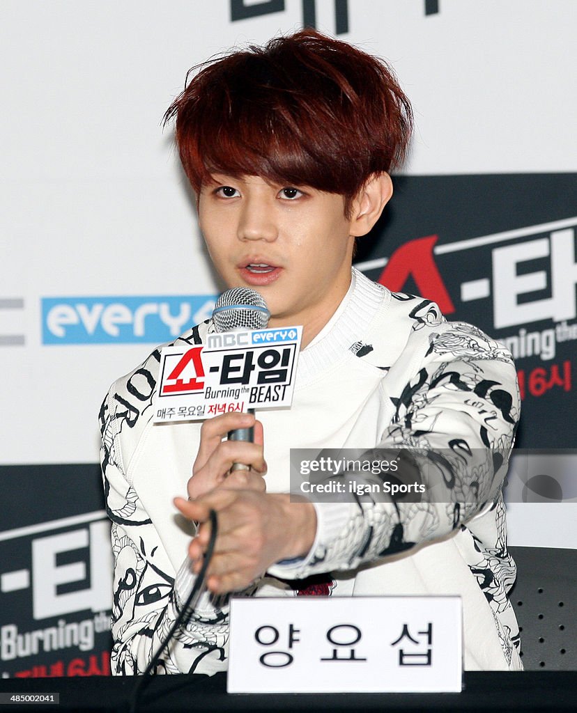 MBC Everyone 'Showtime - Burning The Beast' Press Conference