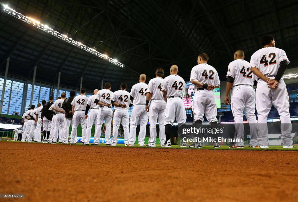 Washington Nationals v Miami Marlins