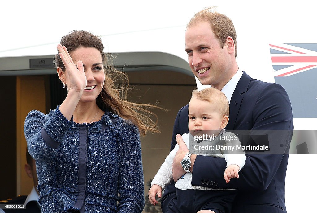 The Duke And Duchess Of Cambridge Tour Australia And New Zealand - Day 10