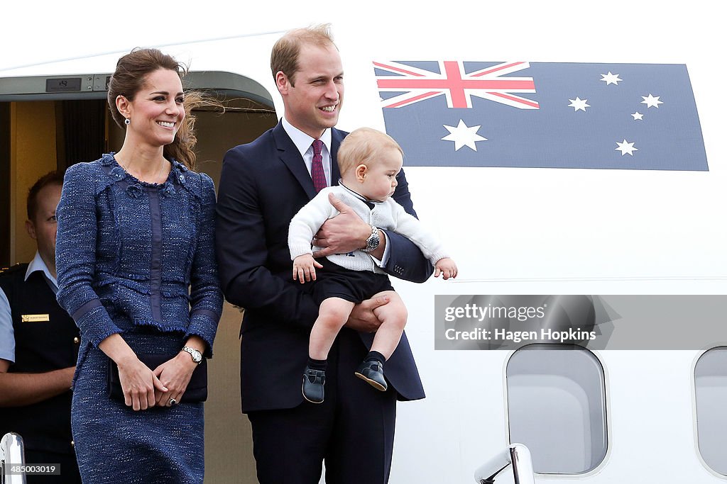 The Duke And Duchess Of Cambridge Tour Australia And New Zealand - Day 10