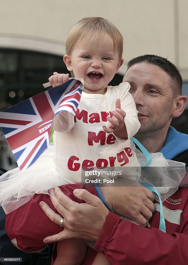 The Duke And Duchess Of Cambridge Tour Australia And New Zealand - Day 10