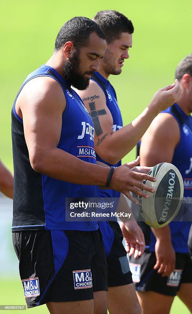 Canterbury Bulldogs Training Session