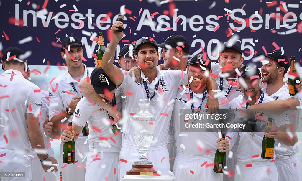 England v Australia: 5th Investec Ashes Test - Day Four