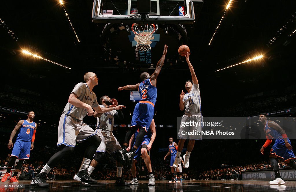 New York Knicks v Brooklyn Nets