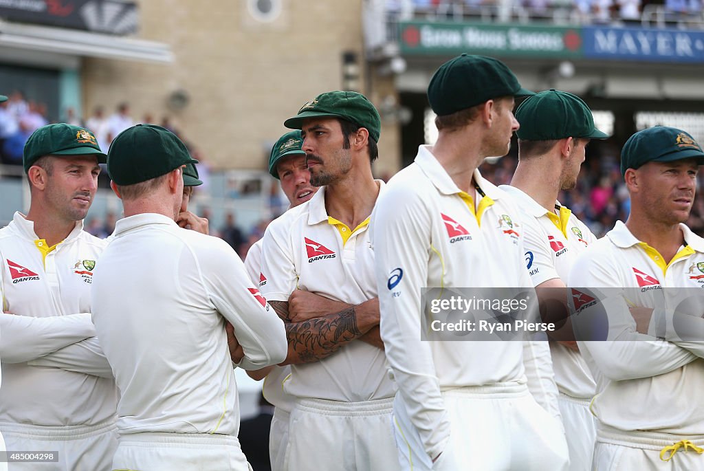 England v Australia: 5th Investec Ashes Test - Day Four