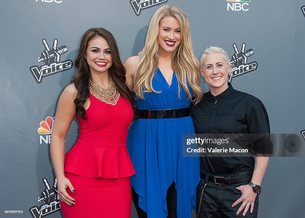 NBC's "The Voice" Season 6 Top 12 Red Carpet Event