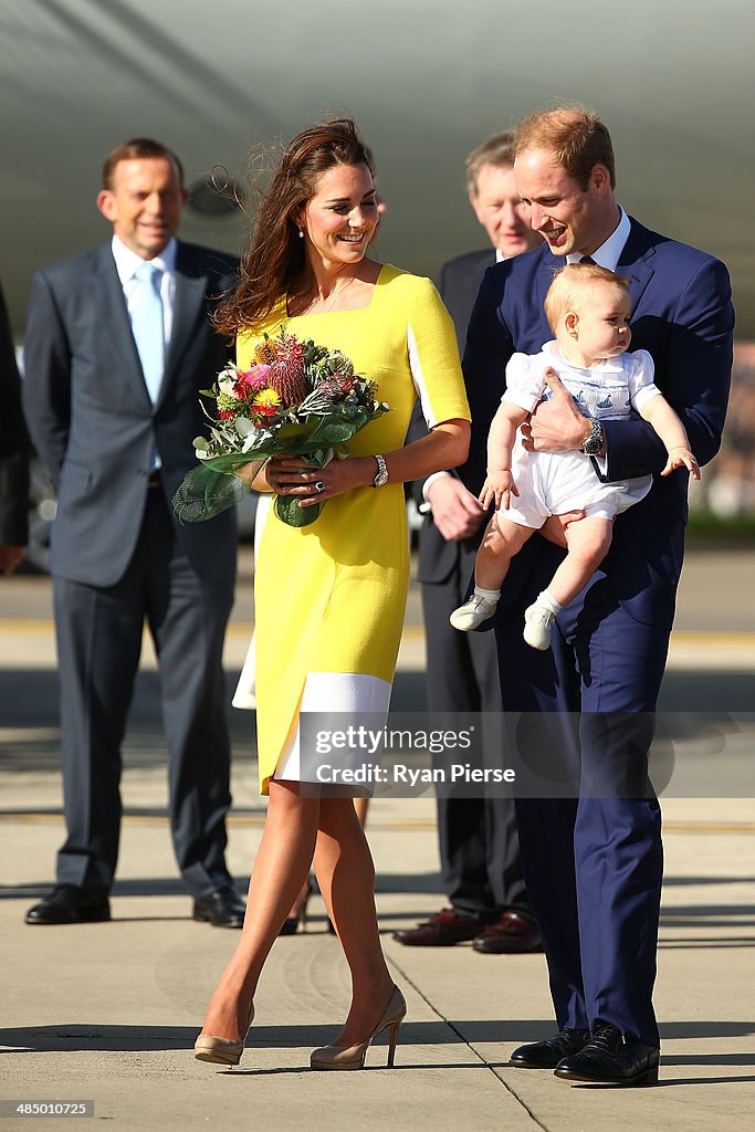 The Duke And Duchess Of Cambridge Tour Australia And New Zealand - Day 10