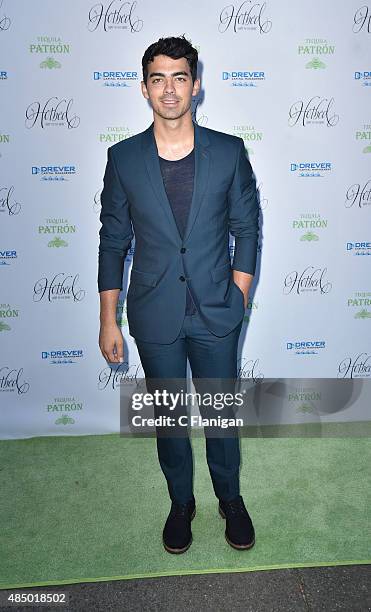 Joe Jonas attends the Fourth Annual Hotbed Gala at The Drever Estate on August 22, 2015 in Tiburon, California.