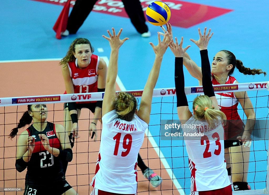 Turkey vs Poland: 2015 CEV Volleyball European League