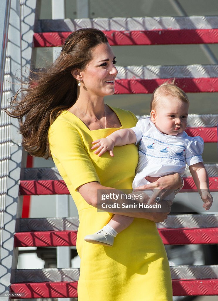 The Duke And Duchess Of Cambridge Tour Australia And New Zealand - Day 10