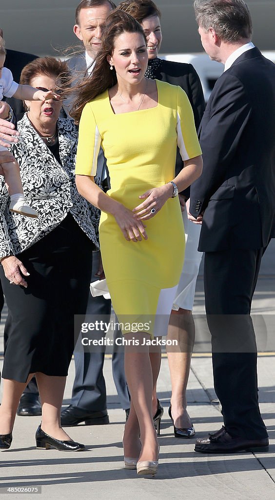 The Duke And Duchess Of Cambridge Tour Australia And New Zealand - Day 10