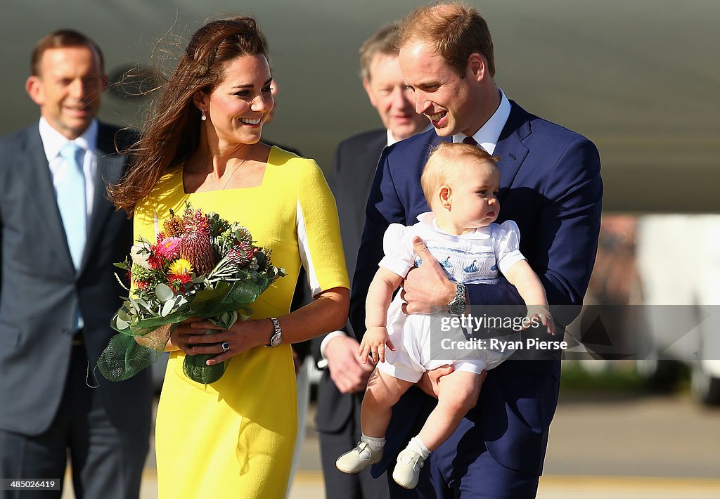 The Duke And Duchess Of Cambridge Tour Australia And New Zealand - Day 10