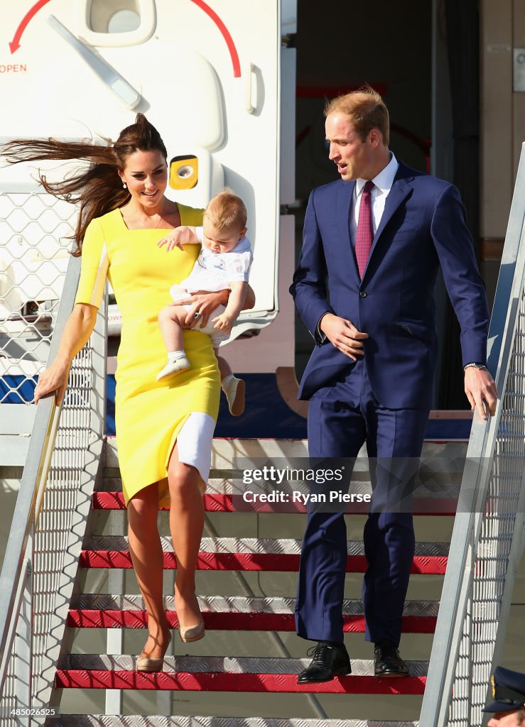 The Duke And Duchess Of Cambridge Tour Australia And New Zealand - Day 10