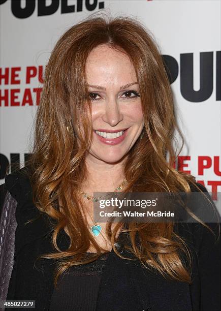 Rebecca Creskoff attends the Opening Night Performance of 'The Library' at The Public Theater on April 15, 2014 in New York City.