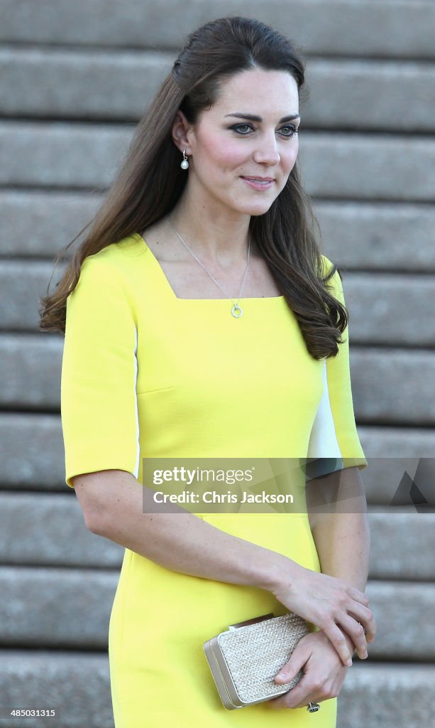 The Duke And Duchess Of Cambridge Tour Australia And New Zealand - Day 10