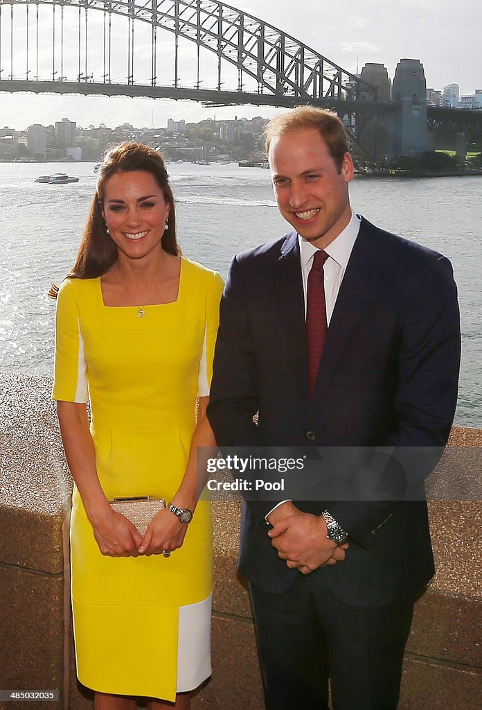 The Duke And Duchess Of Cambridge Tour Australia And New Zealand - Day 10