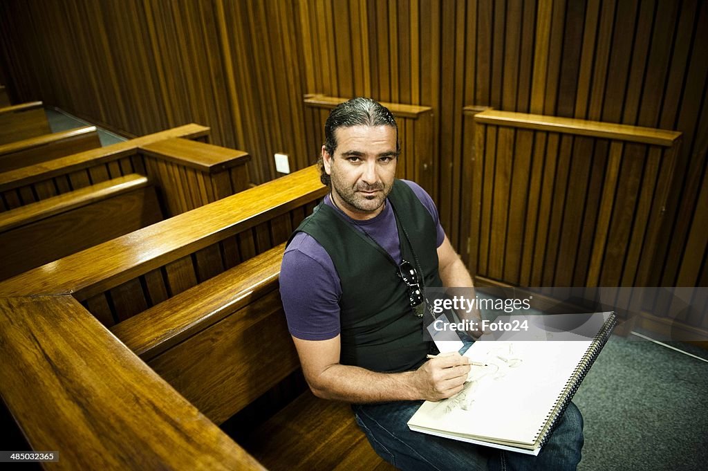 Oscar Pistorius Is Tried For The Murder Of His Girlfriend Reeva Steenkamp