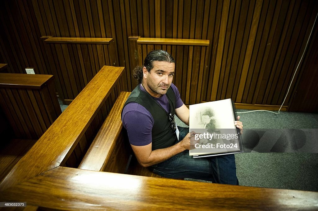 Oscar Pistorius Is Tried For The Murder Of His Girlfriend Reeva Steenkamp