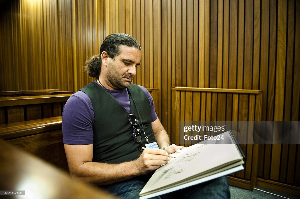 Oscar Pistorius Is Tried For The Murder Of His Girlfriend Reeva Steenkamp