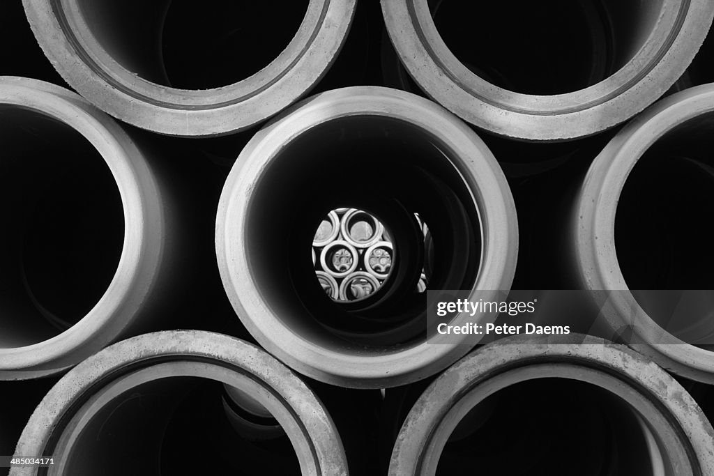 Concrete sewer pipes