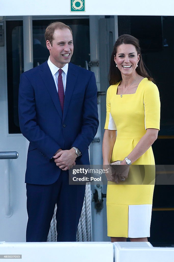 The Duke And Duchess Of Cambridge Tour Australia And New Zealand - Day 10