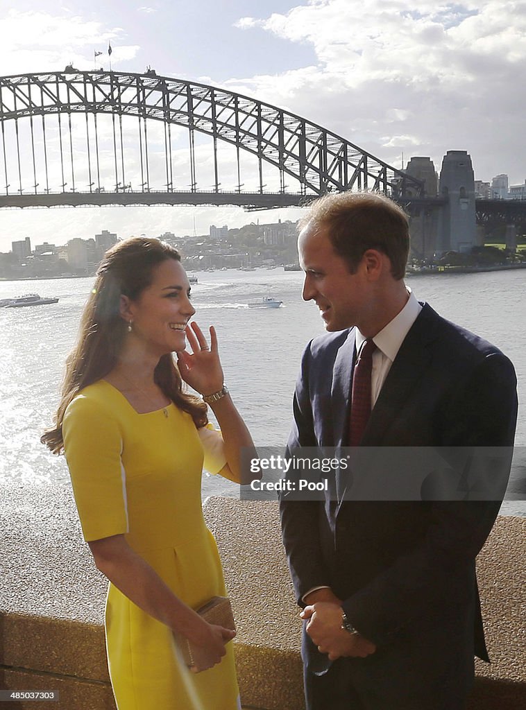 The Duke And Duchess Of Cambridge Tour Australia And New Zealand - Day 10