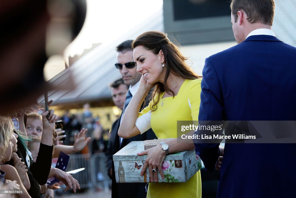 The Duke And Duchess Of Cambridge Tour Australia And New Zealand - Day 10