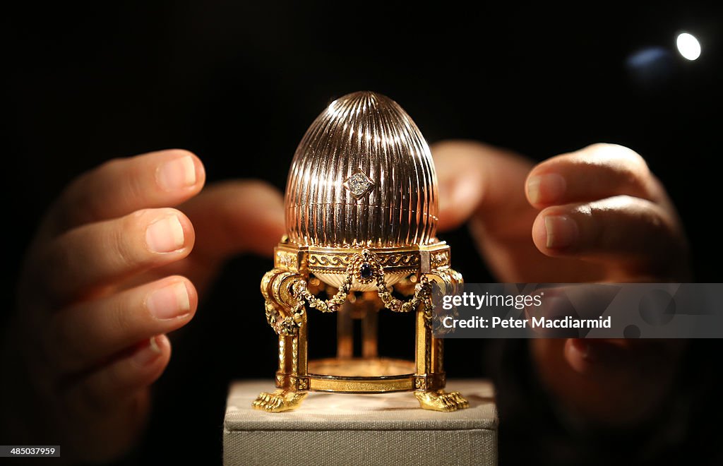 Carl Faberge's Lost Third Imperial Easter Egg Goes On Display