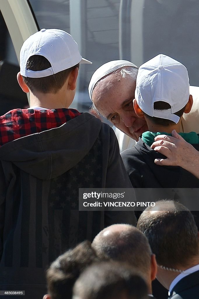 VATICAN-POPE-AUDIENCE