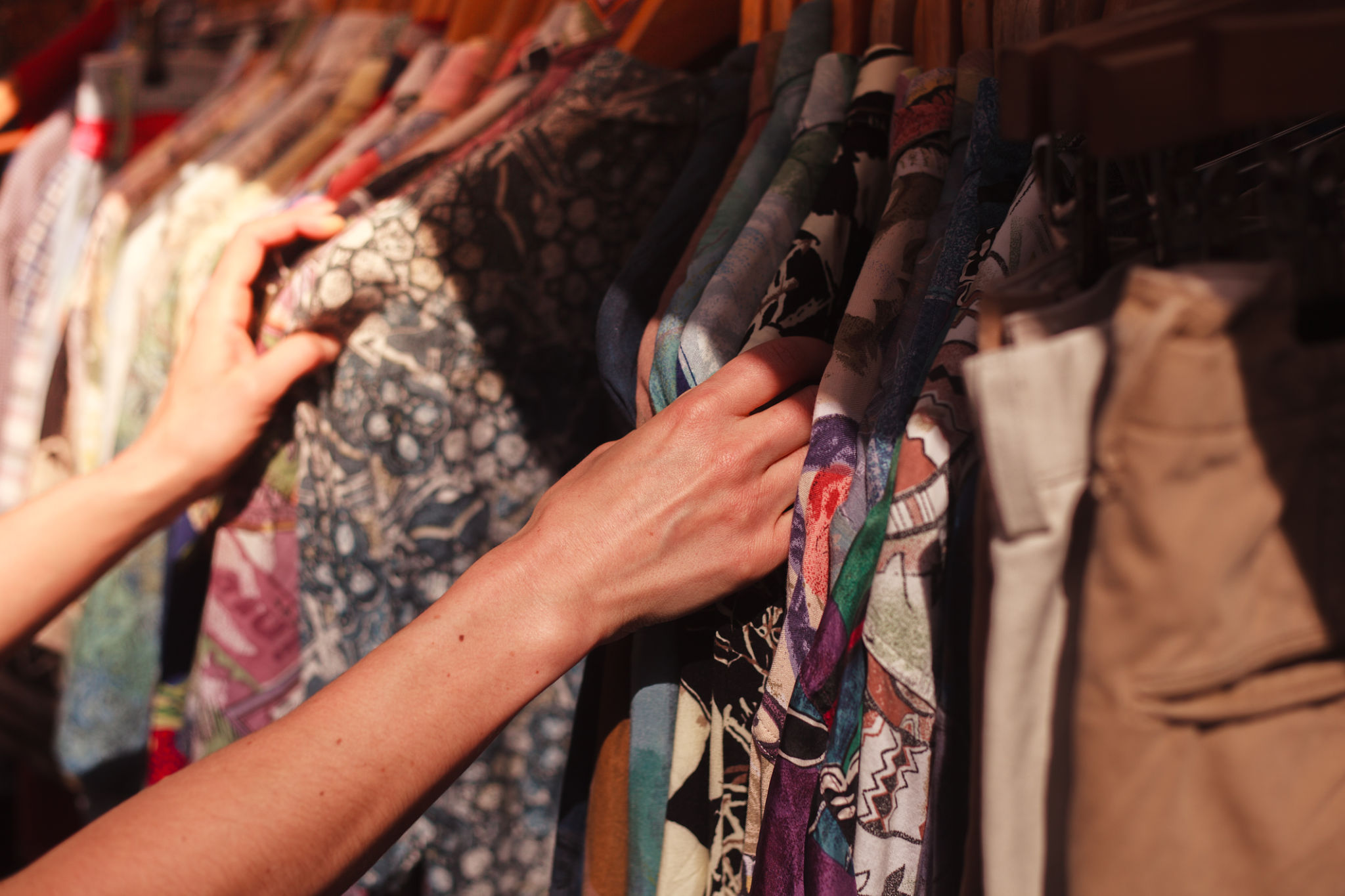 shopping vintage