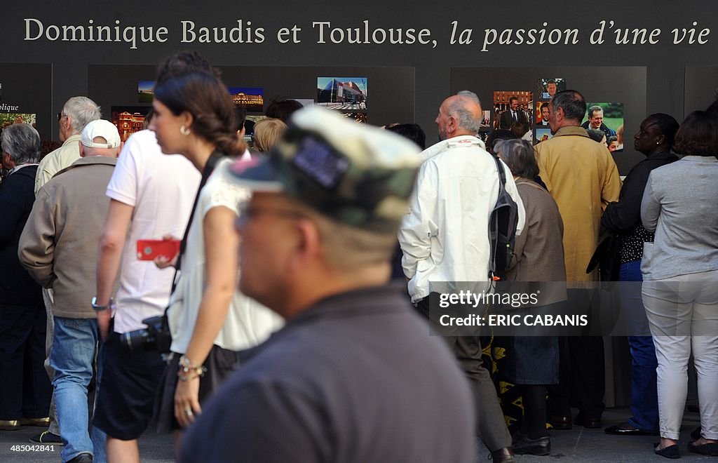 FRANCE-POLITICS-BAUDIS-HOMAGE