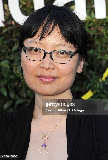 Jennifer Phang arrives for the 2015 Sundance Institute celebration benefit held at 3LABS on June 2, 2015 in Culver City, California.