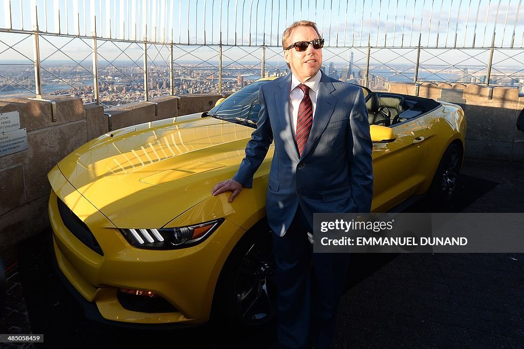 US-AUTO-FORD MUSTANG-50TH ANNIVERSARY