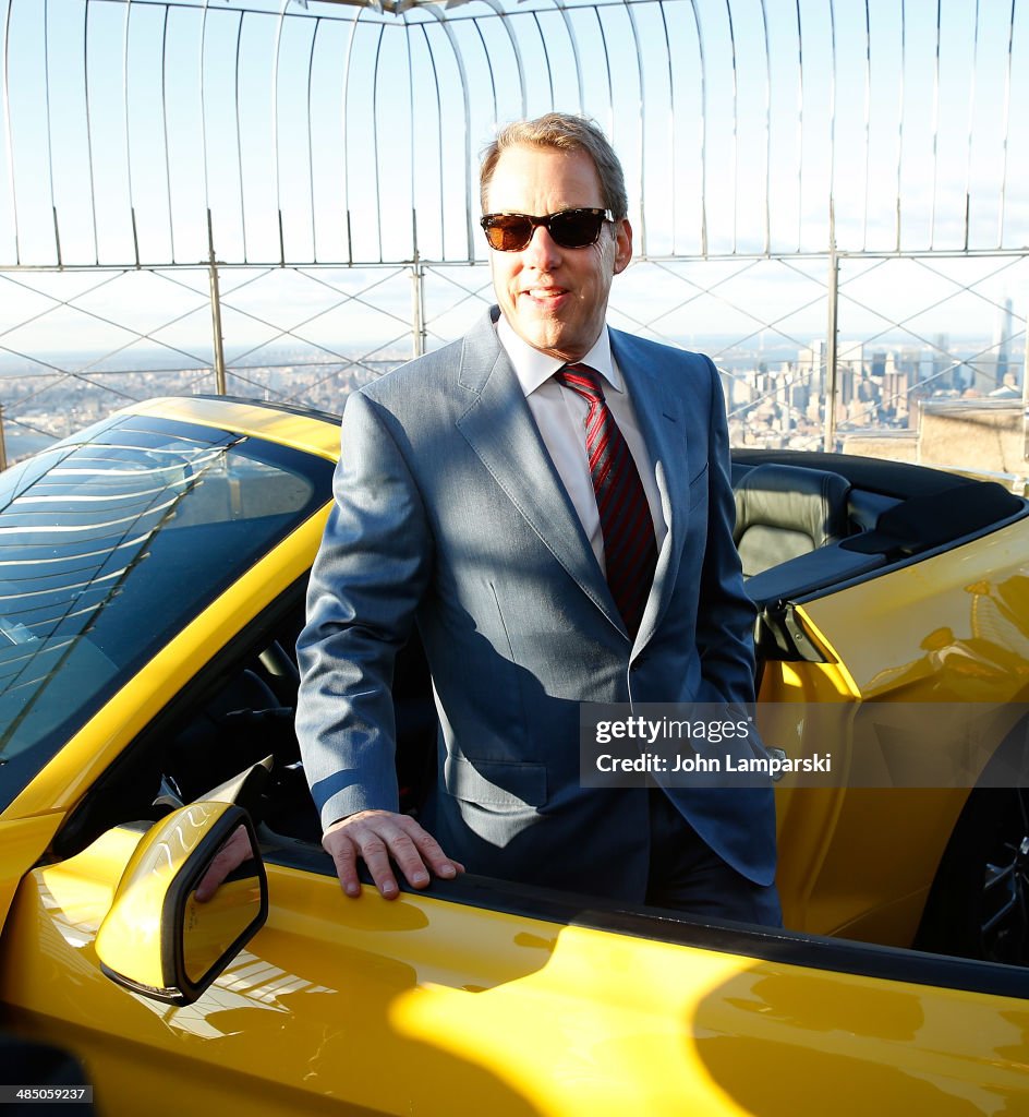 2015 Ford Mustang Convertible Assembly & Unveiling At The Empire State Building