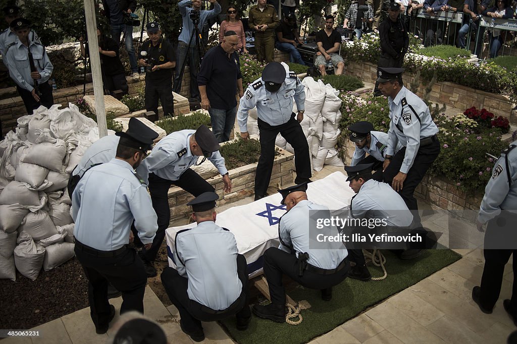 The Funeral Of Murdered Israeli Policeman Is Held In Jerusalem