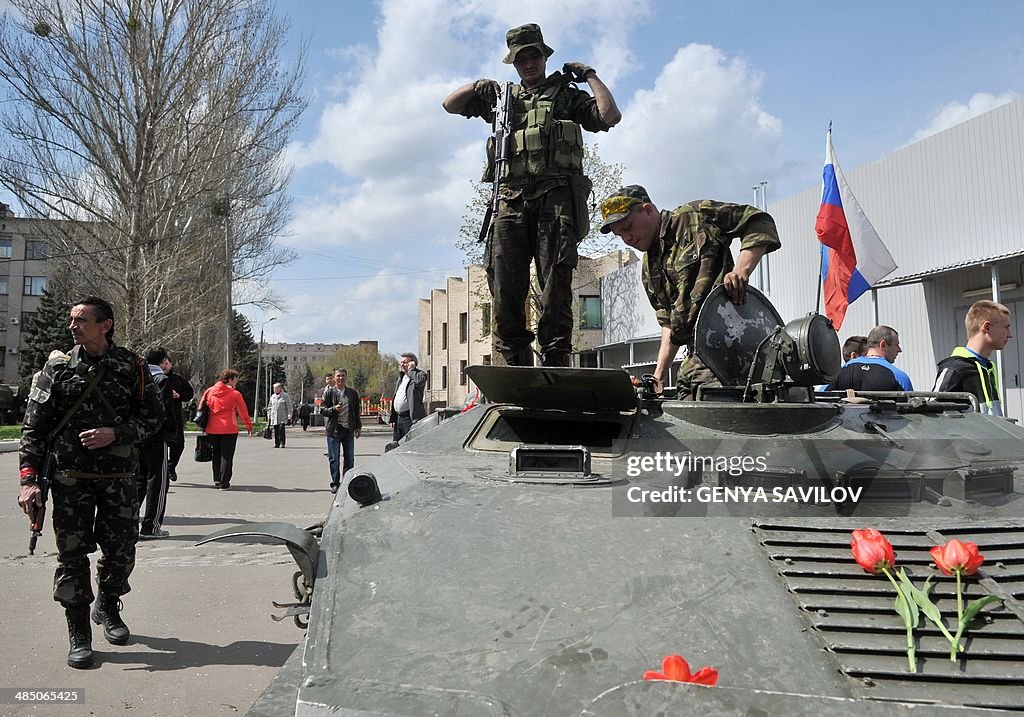 UKRAINE-RUSSIA-CRISIS-POLITICS-SLAVYANSK