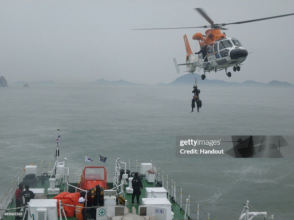 Four Dead And Many Missing After Passenger Ferry Sinks Off South Korea