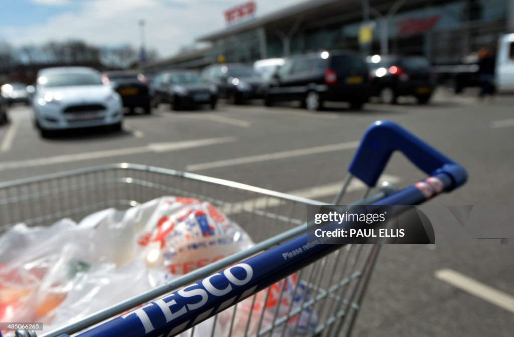 BRITAIN-RETAIL-FOOD-BUSINESS-EARNINGS-TESCO