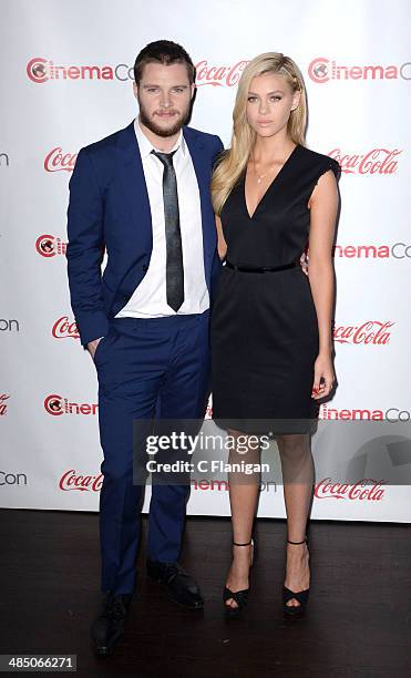 Actor Jack Reynor and Actress Nicola Peltz attend the Big Screen Achievement Awards during Cinema-Con 2014 on March 27, 2014 in Las Vegas, Nevada.