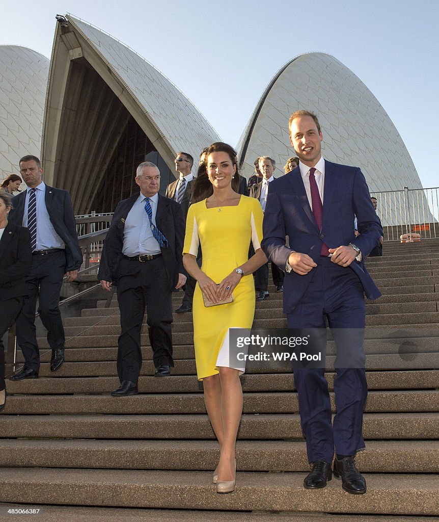 The Duke And Duchess Of Cambridge Tour Australia And New Zealand - Day 10