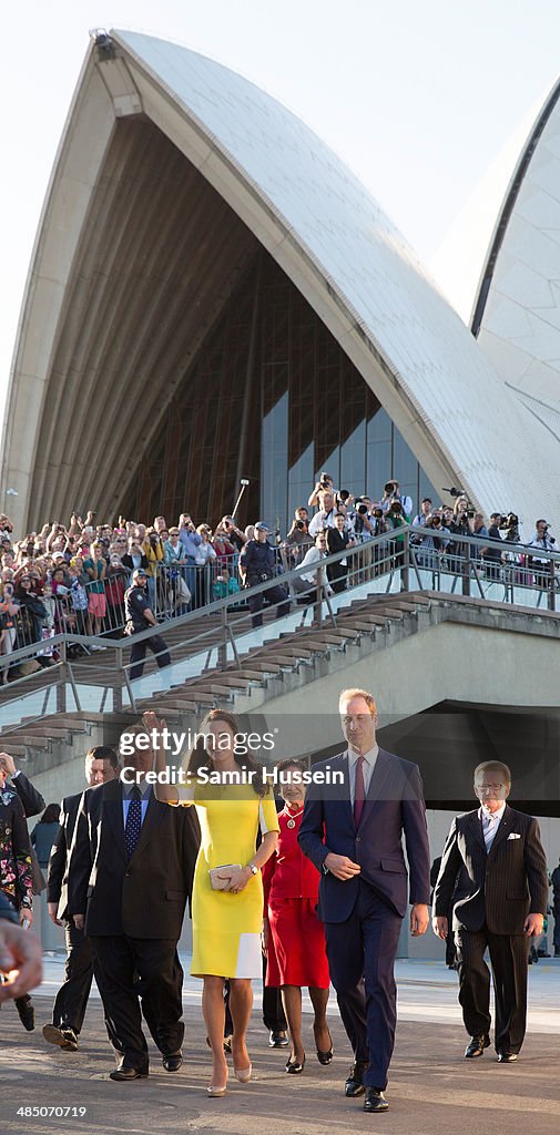 The Duke And Duchess Of Cambridge Tour Australia And New Zealand - Day 10