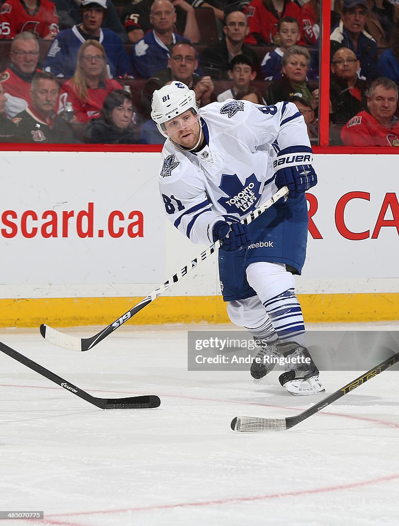 Toronto Maple Leafs v Ottawa Senators