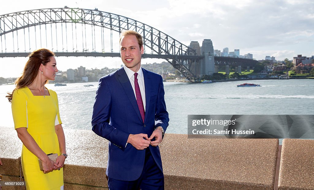 The Duke And Duchess Of Cambridge Tour Australia And New Zealand - Day 10