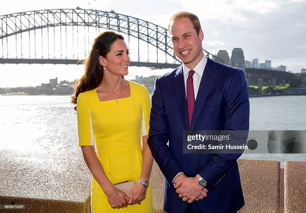 The Duke And Duchess Of Cambridge Tour Australia And New Zealand - Day 10